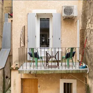  Appartement Le Bonheur -studio Terrasse Centre-ville -